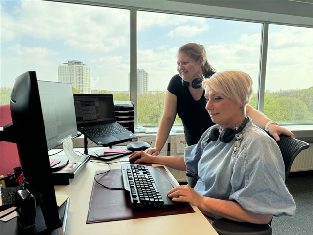 Mentor en nieuwe collega